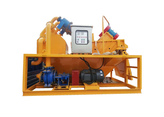 Разделитель песка грязи машины Desander Slurry 15-90T/H желтый