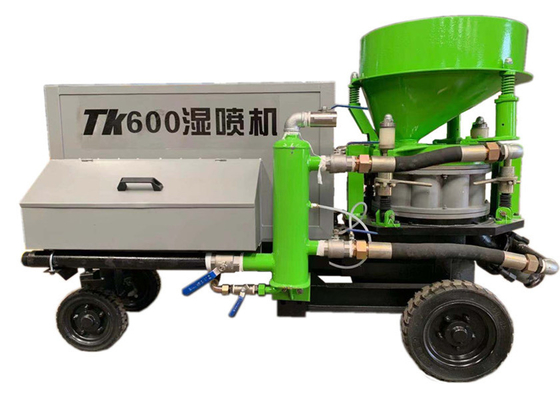 Спрейер Gunite влажной сухой конкретной машины Shotcrete 7.5kw питаясь
