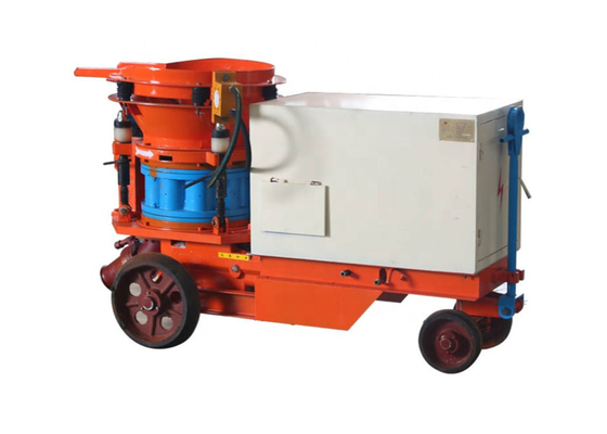 Половинный влажный спрейер Shotcrete машины 6m3/H 7m3/H Diy Shotcrete сухого смешивания