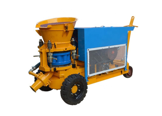 Машина Shotcrete желтого двигателя дизеля спрейера Gunite 5.5m3/H сухая