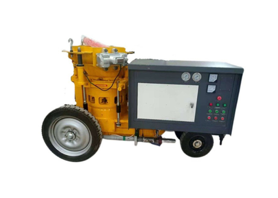 Тонкий насос бетона Shotcrete спрейера 7.5kw Shotcrete подачи влажный